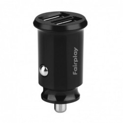 CHARGEUR VOITURE DOUBLE USB...