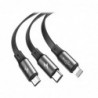 CABLE RETRACTABLE 3 EN 1 BASEUS